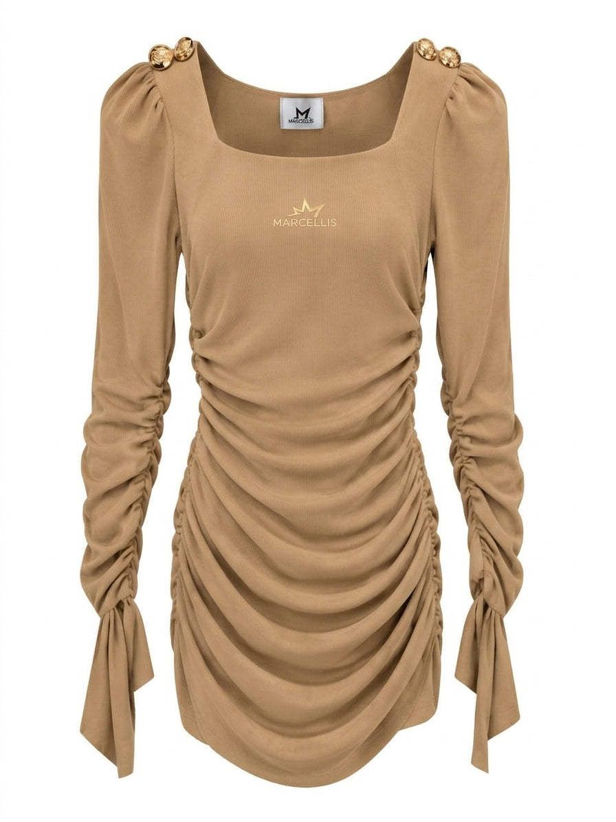 Vestito Elegante Marc Ellis Bambina 4-10 Anni | Abito Cerimonia Ragazza Made in Italy