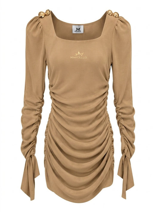 Vestito Elegante Marc Ellis Bambina 4-10 Anni | Abito Cerimonia Ragazza Made in Italy