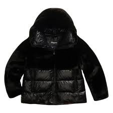 Giubbotto Blauer Fanevil Junior 10-16 Anni | Piumino Bambino e Ragazzo con Cappuccio in Eco Pelliccia