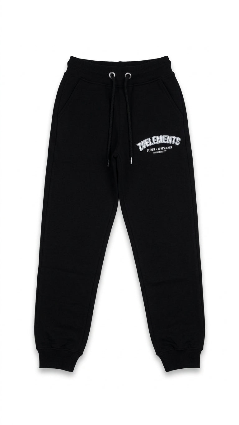 Pantalone Zu Elements Nero Bambino e Ragazzo | Pantaloni Jogger