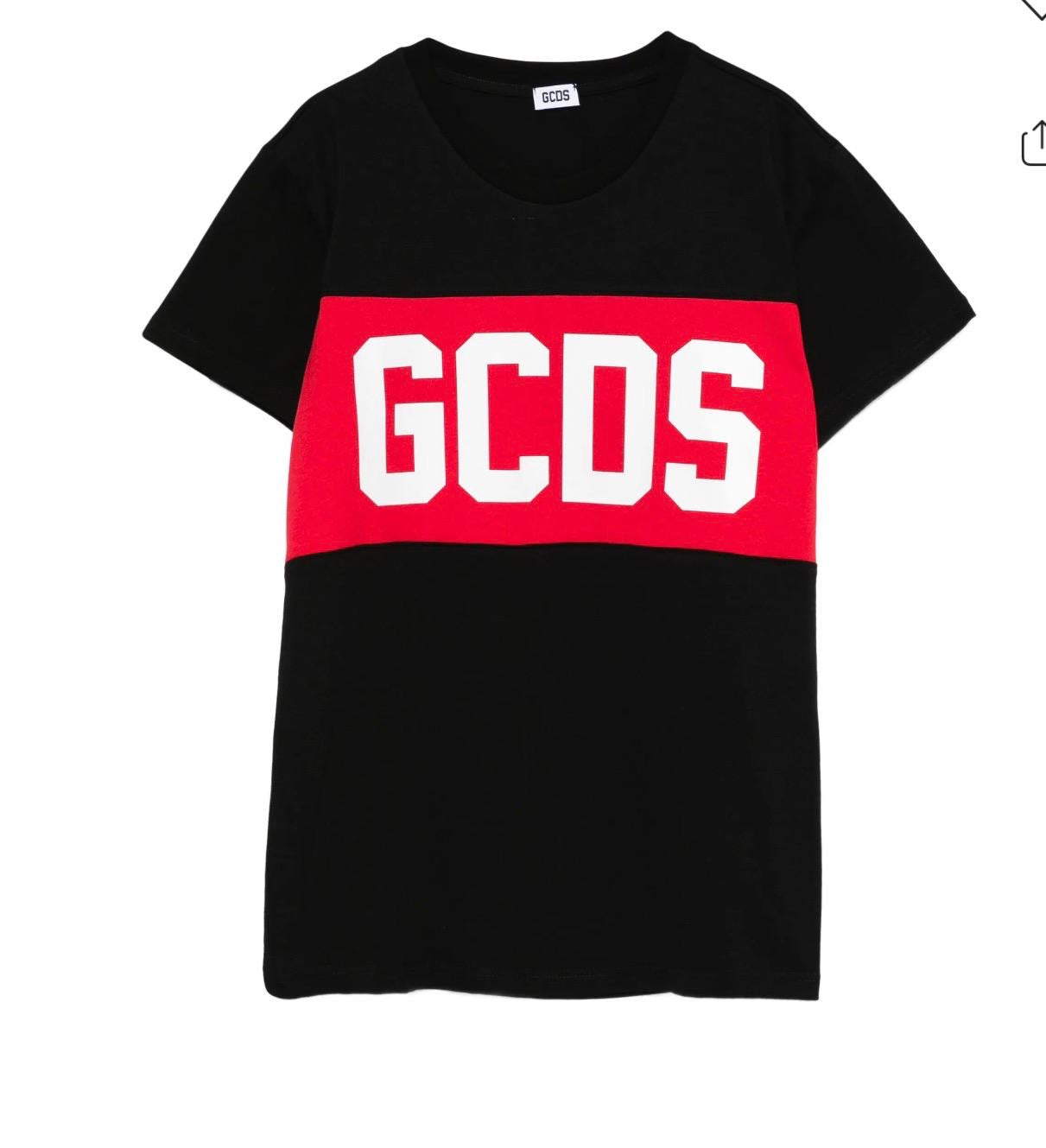 T-Shirt GCDS nera